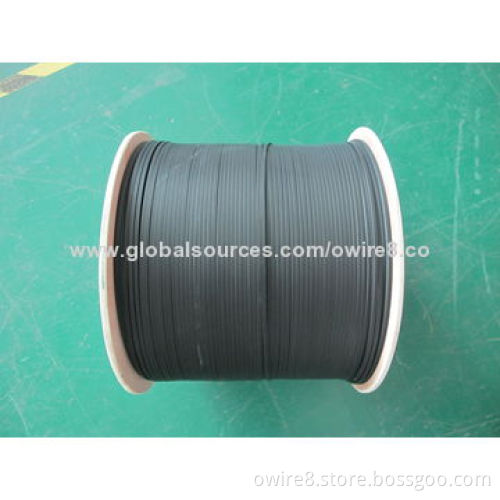 Soft flexible 4-fiber G657A indoor/outdoor FTTH cableNew